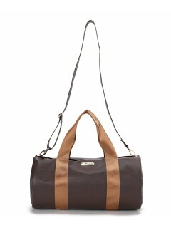231 Roll Boston Bag 22092310000210: Brown 231 Roll Boston Bag 22092310000210: Brown
