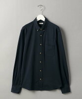 BEAUTY & YOUTH UNITED ARROWS ハイテンション シャンブレー ボタンダウン スリムシャツ ビューティ&ユース ユナイテッドアローズ トップス シャツ・ブラウス ネイビー ホワイト ベージュ ブラウン