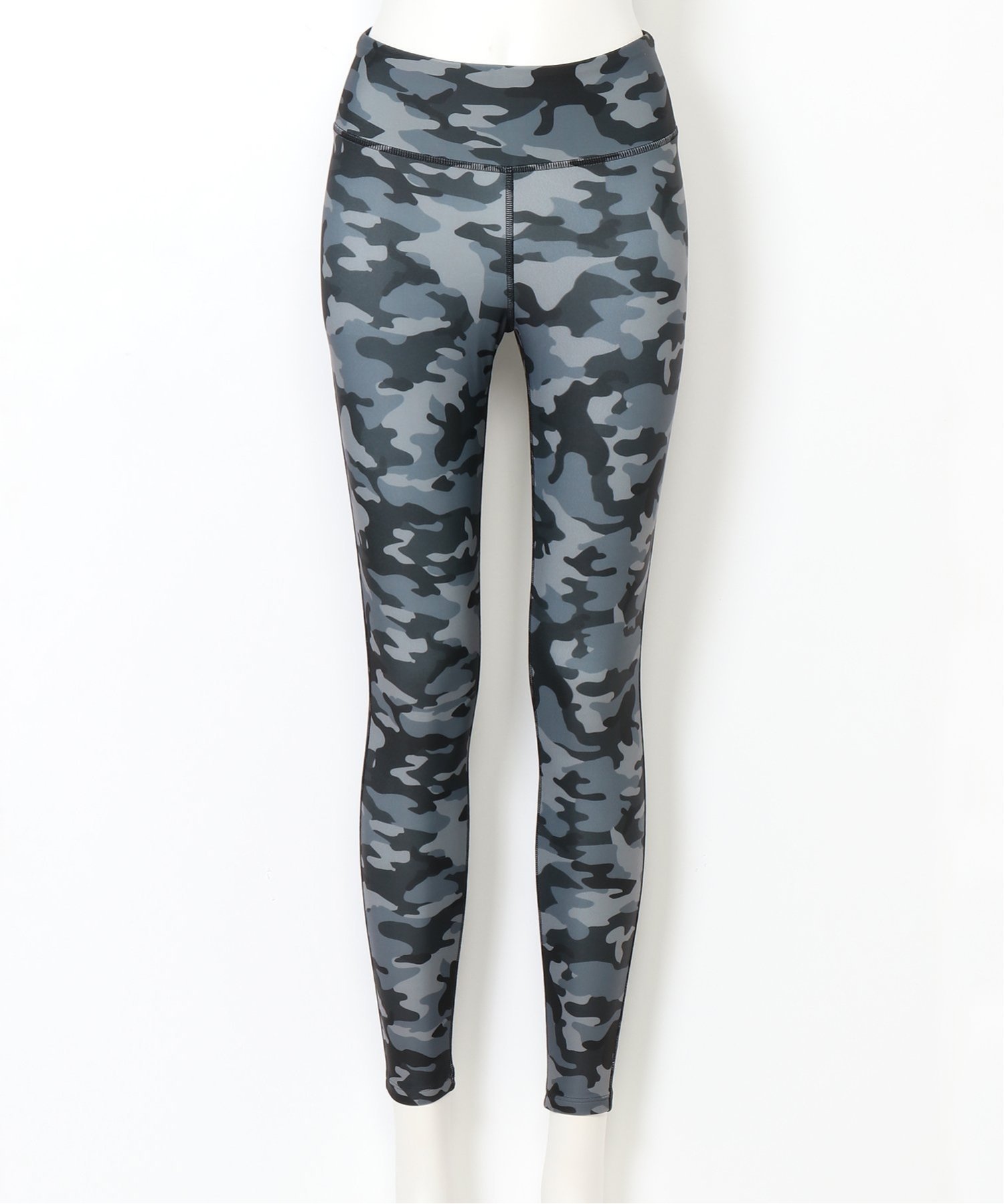 Reebok Lux ボールド カモ プリント タイツ / Lux Bold Camo Print Tights / ヨガウェア / リーボック（レディース） リーボック ファッショングッズ タイツ/レギンス グレー【送料無料】