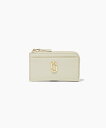 MARC JACOBS 【公式】THE J MARC TOP ZIP MULTI WALLET/ザ Jマーク トップジップ マルチ ウォレット マーク ジェイコブス 財布・ポーチ・ケース 財布 ホワイト【送料無料】