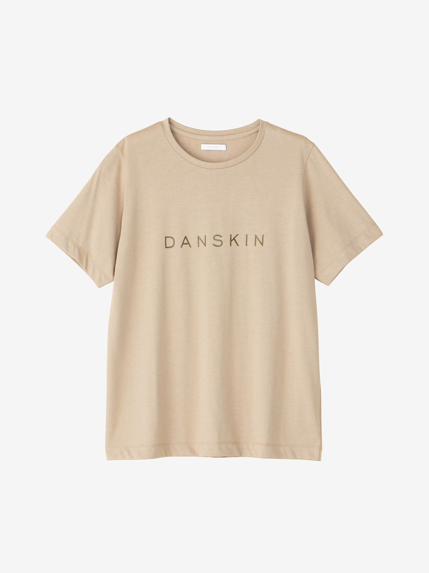 DANSKIN プリントショートスリーブティー ダンスキン トップス カットソー Tシャツ ブラック【送料無料】