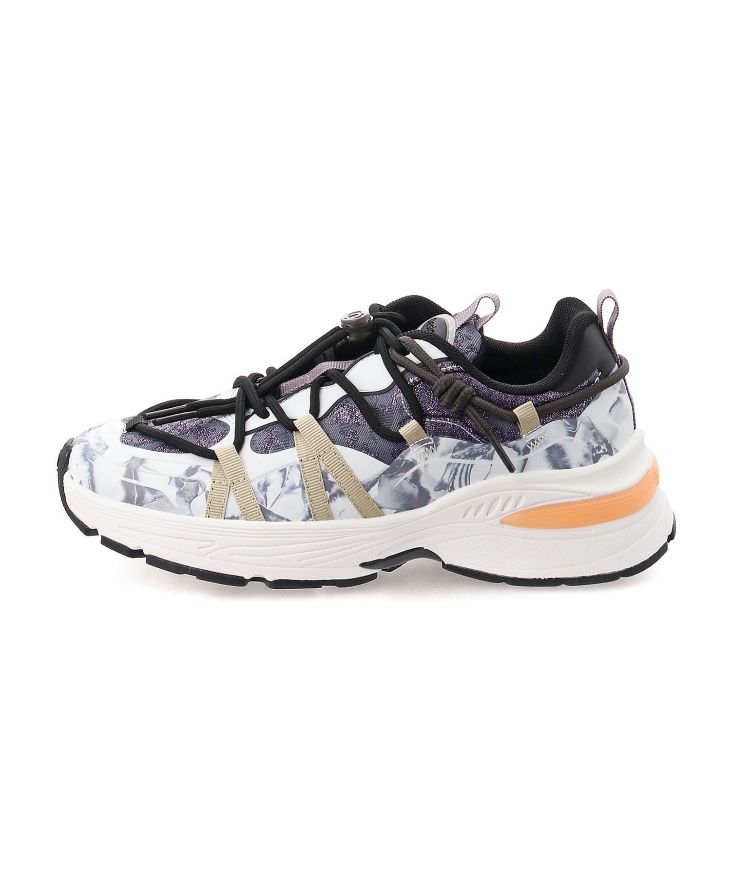 【SALE／50%OFF】Desigual MOONTREKKINGHIGH FREQU スニーカースポーティー デシグアル シューズ・靴 スニーカー パープル【送料無料】