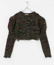 【SALE/50%OFF】URBAN RESEARCH CURRENTAGE MIX YARN KNIT アーバンリサーチ トップス ニット レッド カーキグリーン【送料無料】(4)
