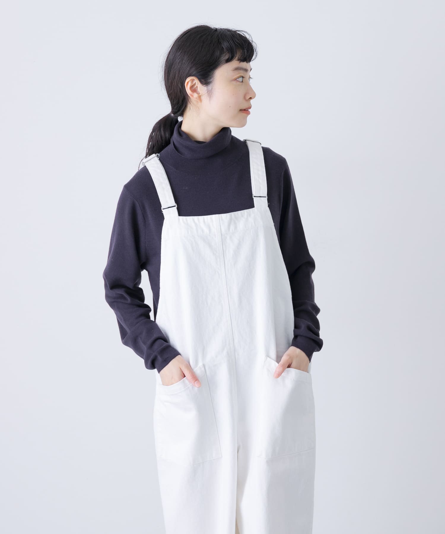 かぐれ ウールハイゲージタートルネック カグレ トップス ニット グレー ブラック ホワイト【送料無料】