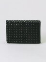 PATRICK STEPHAN (U)Leather card case 'all-studs' パトリック ステファン 財布・ポーチ・ケース その他の財布・ポ...