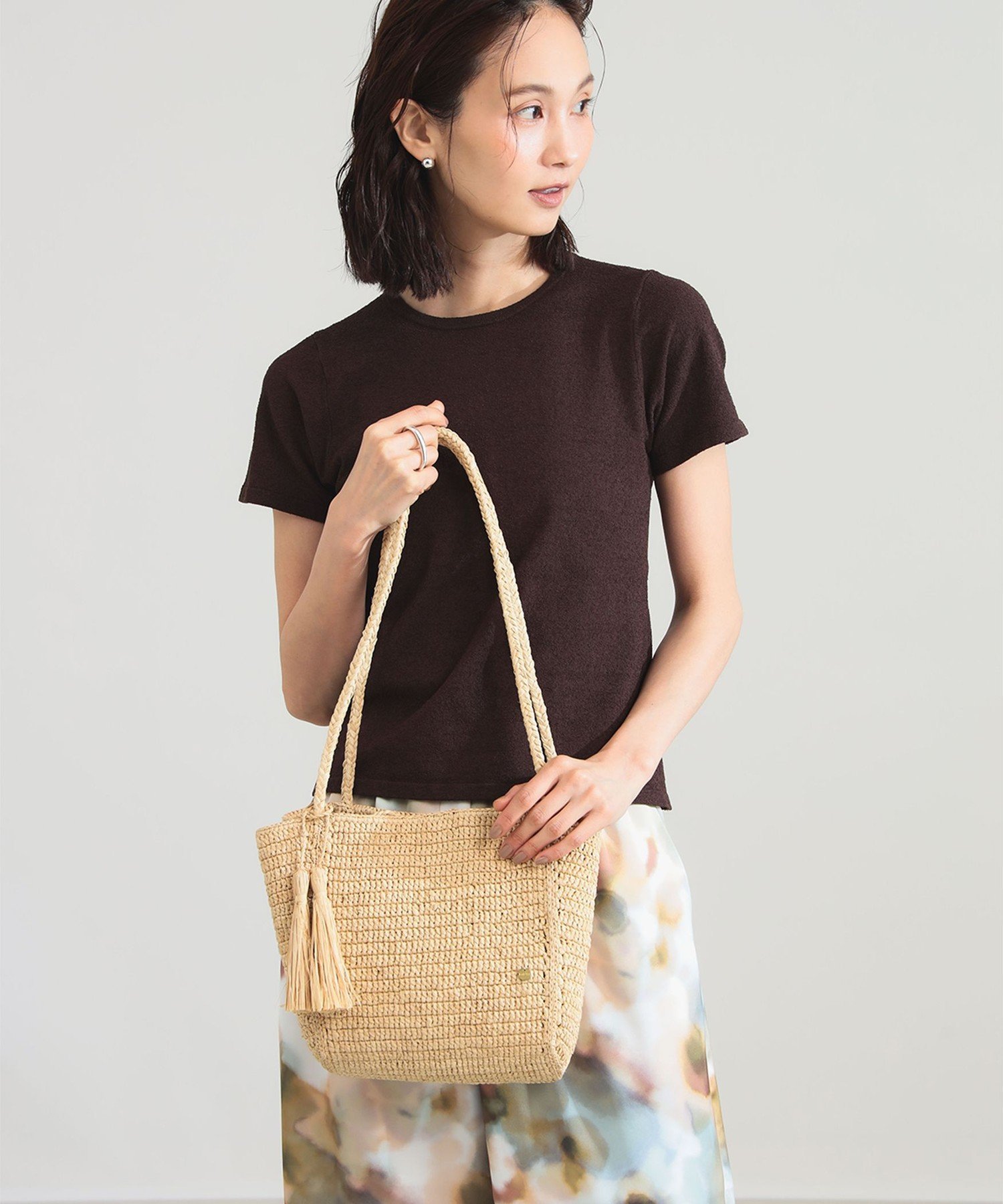 Demi-Luxe BEAMS MAISON N.H PARIS / クロワッサン ショルダーバッグ デミルクス ビームス バッグ トートバッグ ホワイト【送料無料】