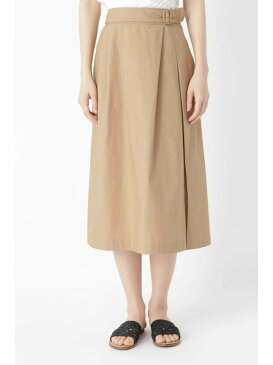 【SALE/50%OFF】HUMAN WOMAN ヴィンテージワッシャータックスカート ヒューマン ウーマン スカート スカートその他 カーキ ベージュ【送料無料】
