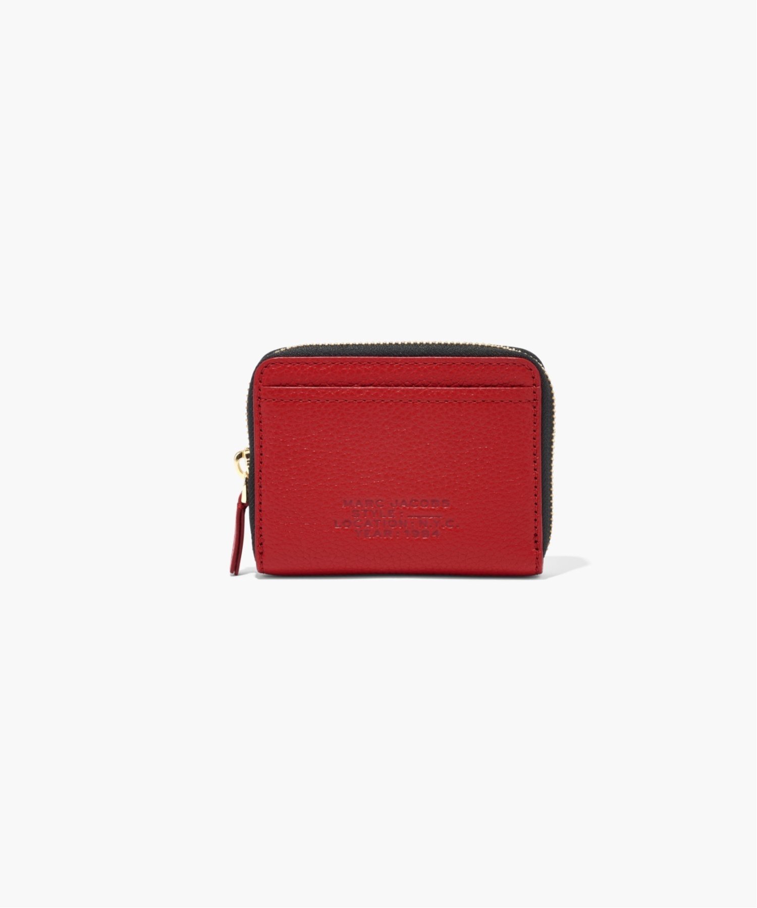 マークジェイコブス 財布（レディース） MARC JACOBS 【公式】THE LEATHER ZIP AROUND WALLET/ザ レザー ジップ アラウンド ウォレット マーク ジェイコブス 財布・ポーチ・ケース 財布 レッド【送料無料】