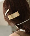 IENA 《追加》Mi * バレッタ(a) イエナ ヘアアクセサリー その他のヘアアクセサリー ゴールド シルバー【送料無料】