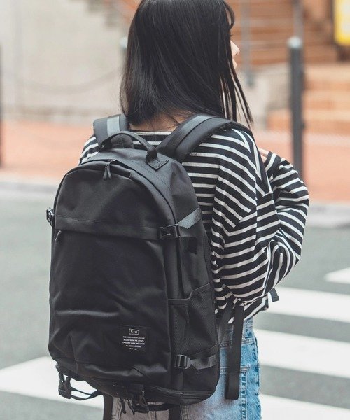 KiU KiU/キウ 600D BACKPACK ゴースローキャラバン バッグ リュック・バックパック ブラック【送料無料】