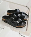 EDIFICE 《予約》BIRKENSTOCK (ビルケンシュトック) 限定 ARIZONA WOVEN EMBOSS エディフィス シューズ・靴 サンダル ブ...