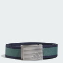 adidas 【公式】アディダス adidas 【ゴルフ】リバーシブル ストライプ ウェビングベルト アディダス ファッション雑貨 ベルト ブルー