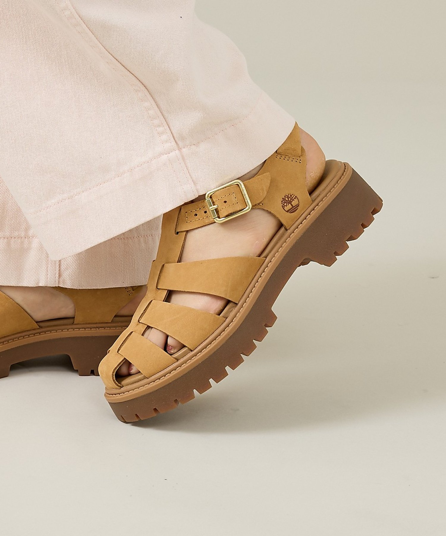 Rouge vif la cle 【Timberland / ティンバーランド】STONE STREET FISH ルージュ・ヴィフ ラクレ シューズ・靴 サンダル ブラウン ブラック