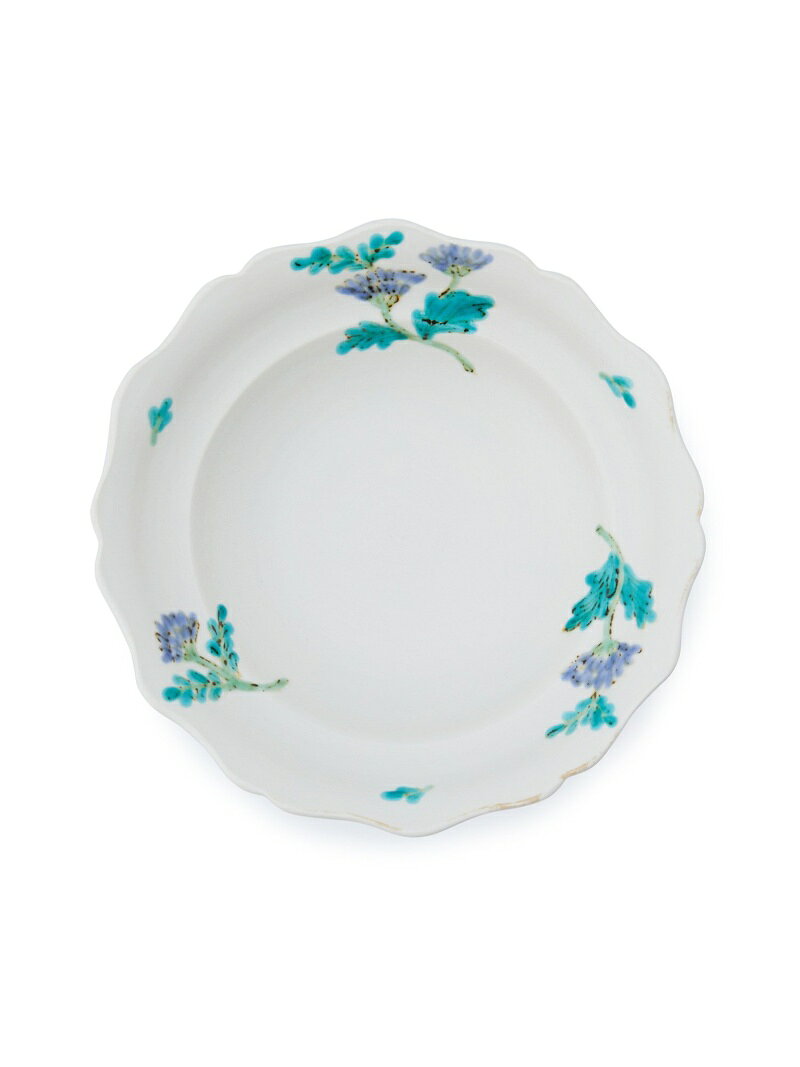 SALON adam et rope' 【堀畑 蘭】色絵黄花 6寸鉢 サロン アダム エ ロペ 食器・調理器具・キッチン用品 食器・皿 パープル ブルー イエロー【送料無料】