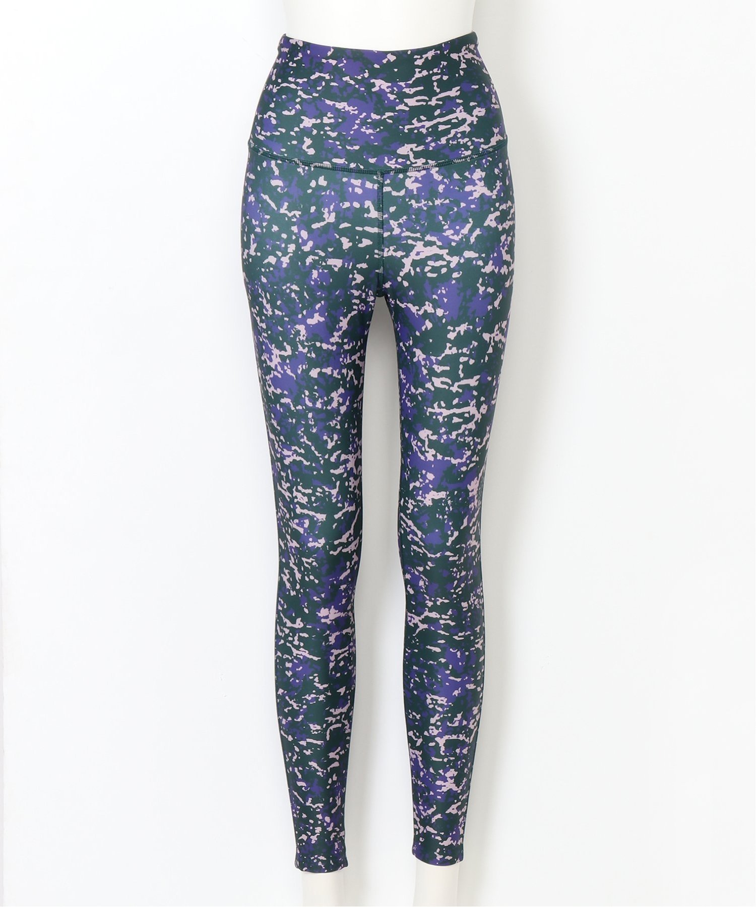 Reebok Lux 2.0 スペックル モダン サファリ レギンス / Lux 2.0 Speckle Modern Safari Leggings / ヨガウェア / リーボック（レディース） リーボック ファッショングッズ タイツ/レギンス グリーン グレー【送料無料】