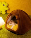 【SALE/20%OFF】aimoha - select - aimoha home/クマ耳付きペットハウス アイモハ ペット用品 ペット用ベッド・マット・クッ...