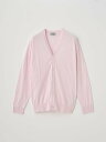 JOHN SMEDLEY Vネック長袖コットンニットカーディガン | WISTING | 30G MODERN FIT ジョンスメドレー トップス ニット ピン...