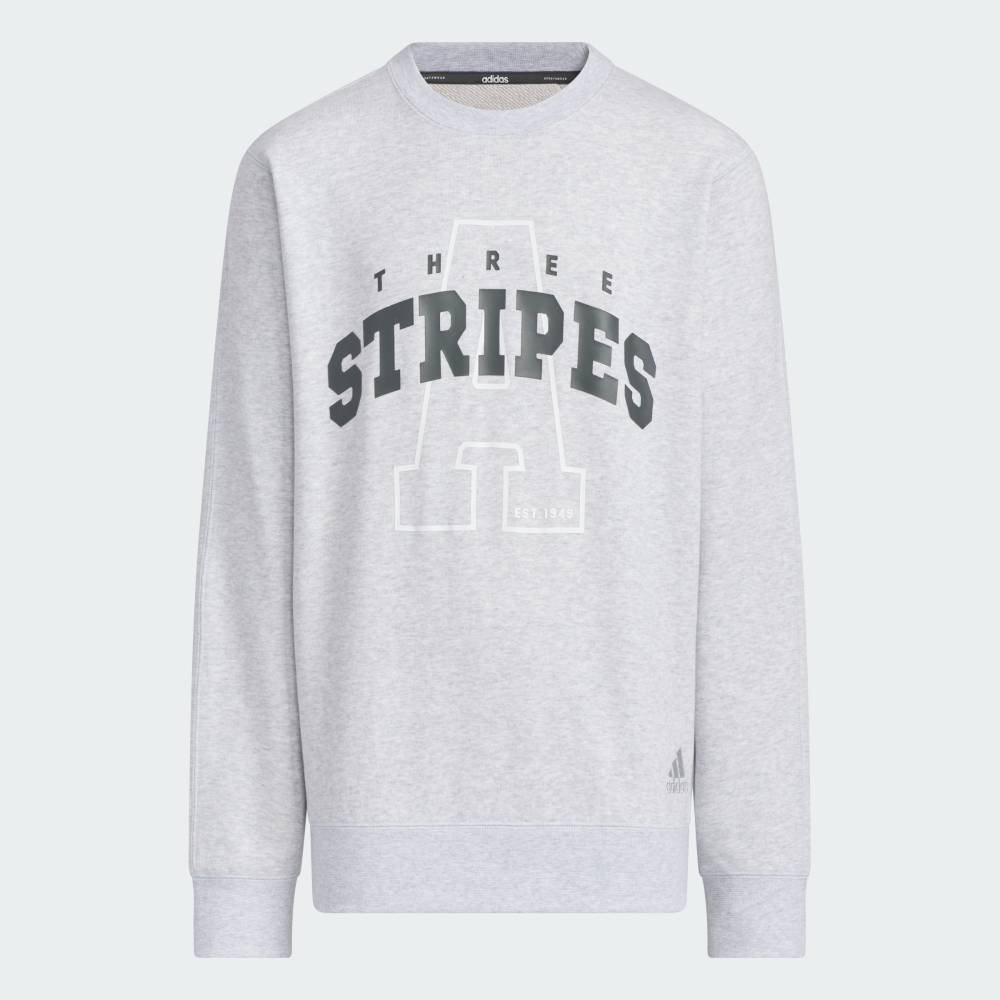 【SALE/52%OFF】adidas 【公式】アディダス adidas キッズ カレッジ ルーズフィット フレンチテリースウェット アディダス トップス スウェット・トレーナー グレー