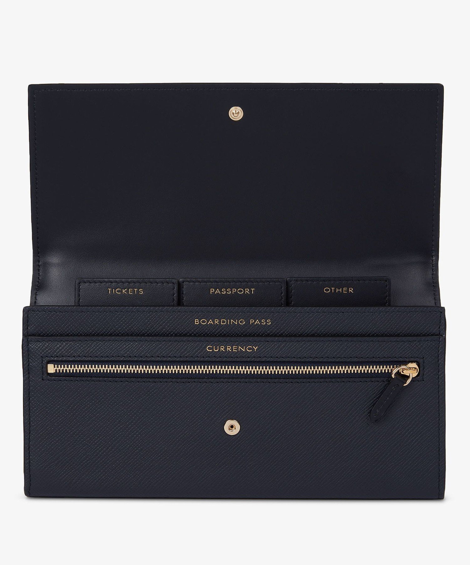 Panama Marshall Travel Wallet スマイソン 財布・ポーチ・ケース その他の財布・ポーチ・ケース ネイビー