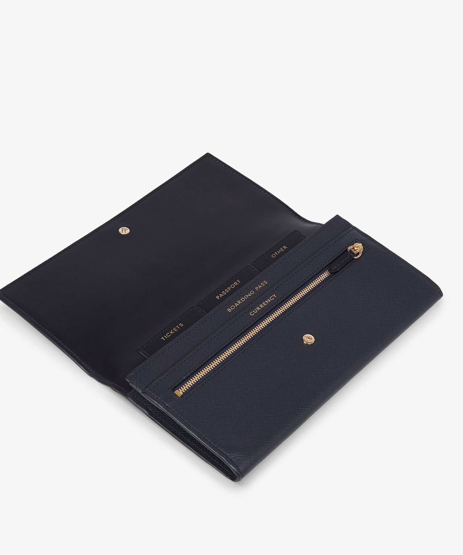 Panama Marshall Travel Wallet スマイソン 財布・ポーチ・ケース その他の財布・ポーチ・ケース ネイビー