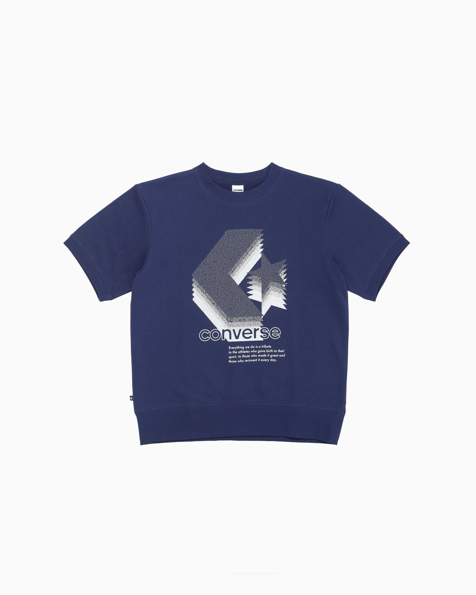 【公式】CS PT SWティーメンズ Tシャツ コンバース トップス カットソー・Tシャツ ネイビー グレー ブラック