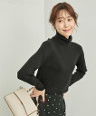 【SALE/60%OFF】ROPE' PICNIC アンチピリング/リブタートルニットプルオーバー ロペピクニック トップス ニット ブルー レッド グレー ベ...