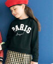 楽天Rakuten FashionIENA ENFANT PARISロゴスウェット kids イエナ　アンファン マタニティウェア・ベビー用品 その他のベビーグッズ ブラック【送料無料】