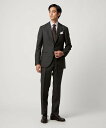 UNITED ARROWS ウールモヘヤ ツイル シングル 3ボタン スーツ S-MODEL ユナイテッドアローズ スーツ・フォーマル セットアップスーツ グレ...