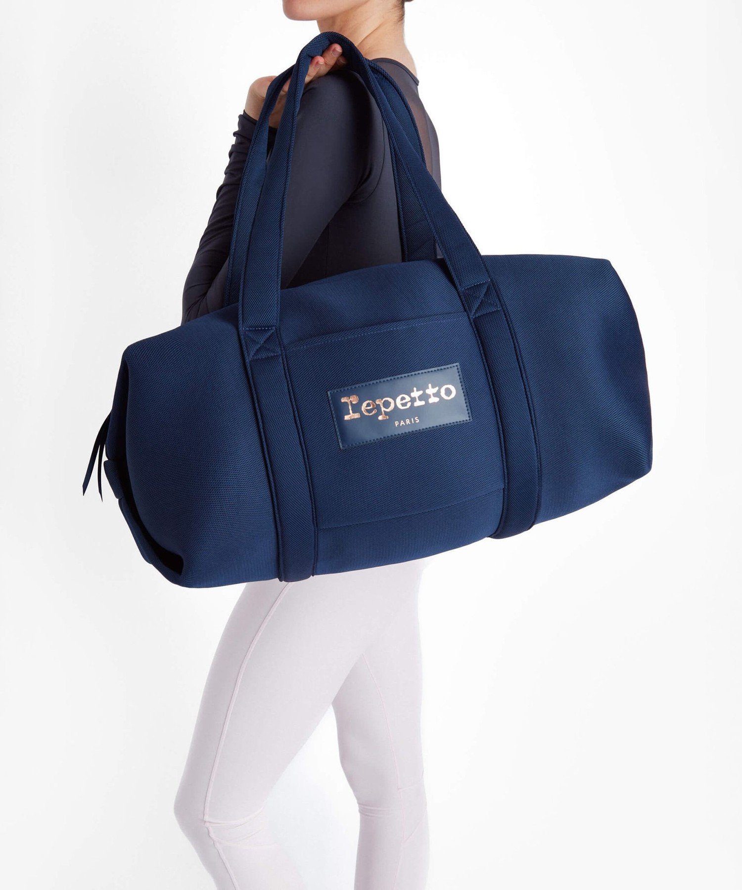 【SALE／20%OFF】Repetto ダッフルバッグ Lサイズ レペット バッグ ショルダーバッグ ブルー【送料無料】