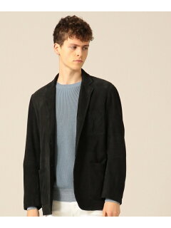 Goat Suede Packable Jacket JKOVBM0101: Black Goat Suede Packable Jacket JKOVBM0101: Black