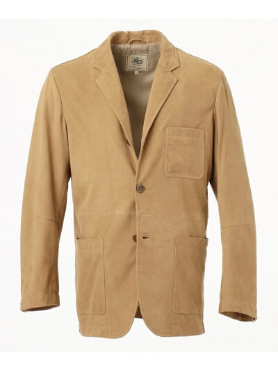 Goat Suede Packable Jacket JKOVBM0101: Beige Goat Suede Packable Jacket JKOVBM0101: Beige