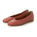 【SALE/44%OFF】Creer 本革メッシュフラットシューズ ラボキゴシ シューズ・靴 スリッポン ブラック ピンク シルバー ホワイト【送料無料】
