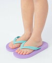 SHIPS KIDS Hippobloo:KIDS BEACH SANDAL シップス シューズ・靴 サンダル パープル イエロー ブルー ネイビー