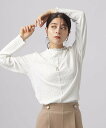 【SALE/30%OFF】SHOO・LA・RUE 【洗える】ふくれシャーリングインナー シューラルー トップス カットソー・Tシャツ ホワイト ブルー ブラック