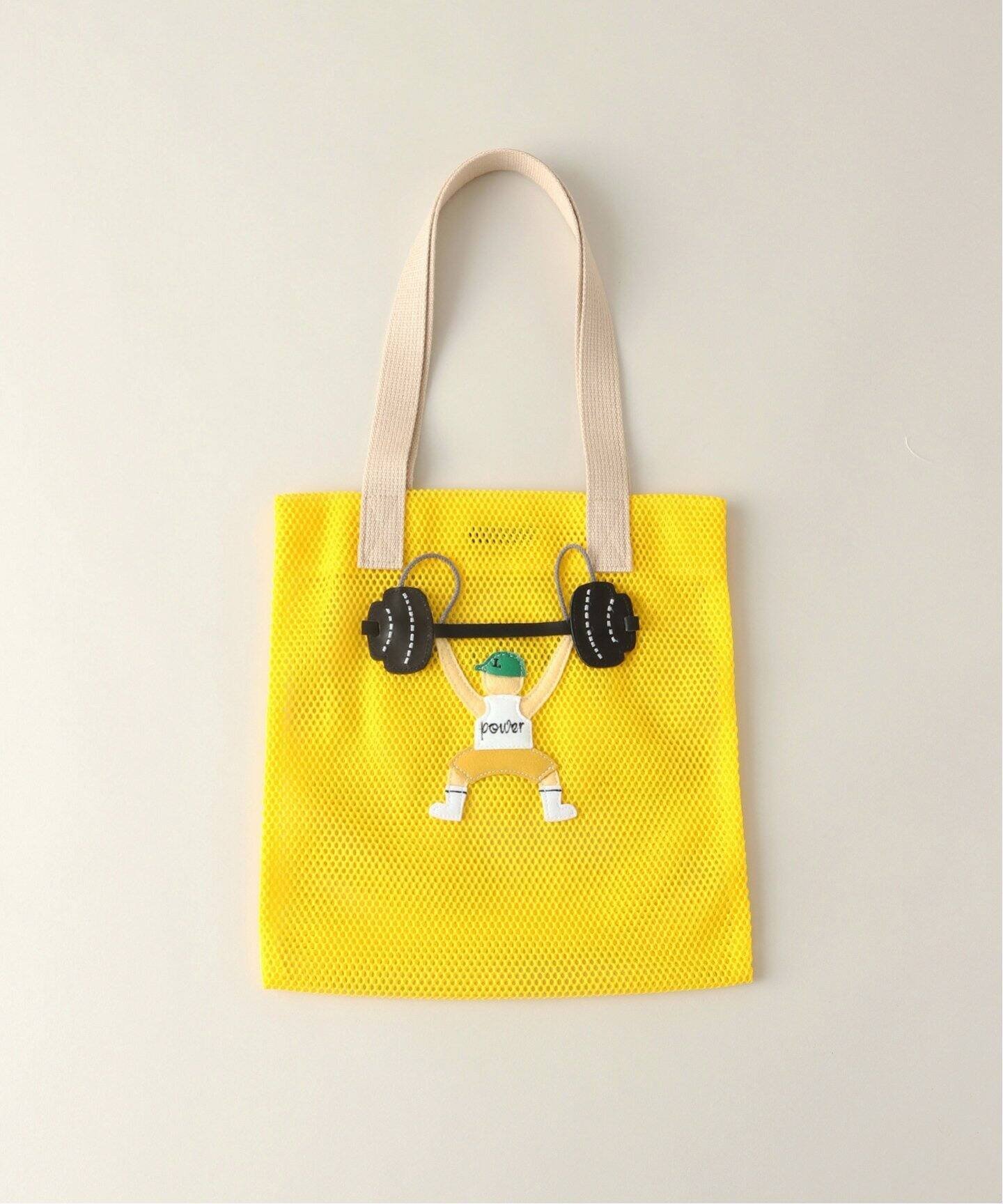 IENA 【LUDLOW/ラドロー】MESH トートバッグ イエナ バッグ トートバッグ ネイビー イエロー グレー【送料無料】のサムネイル