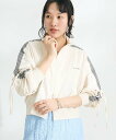 【SALE/40%OFF】CRAFT STANDARD BOUTIQUE 接触冷感/速乾/UVカット/イージーケア ショートトラックジャケット クラフトスタンダードブティック トップス カーディガン グレー ブラック オレンジ ホワイト ブルー パープル