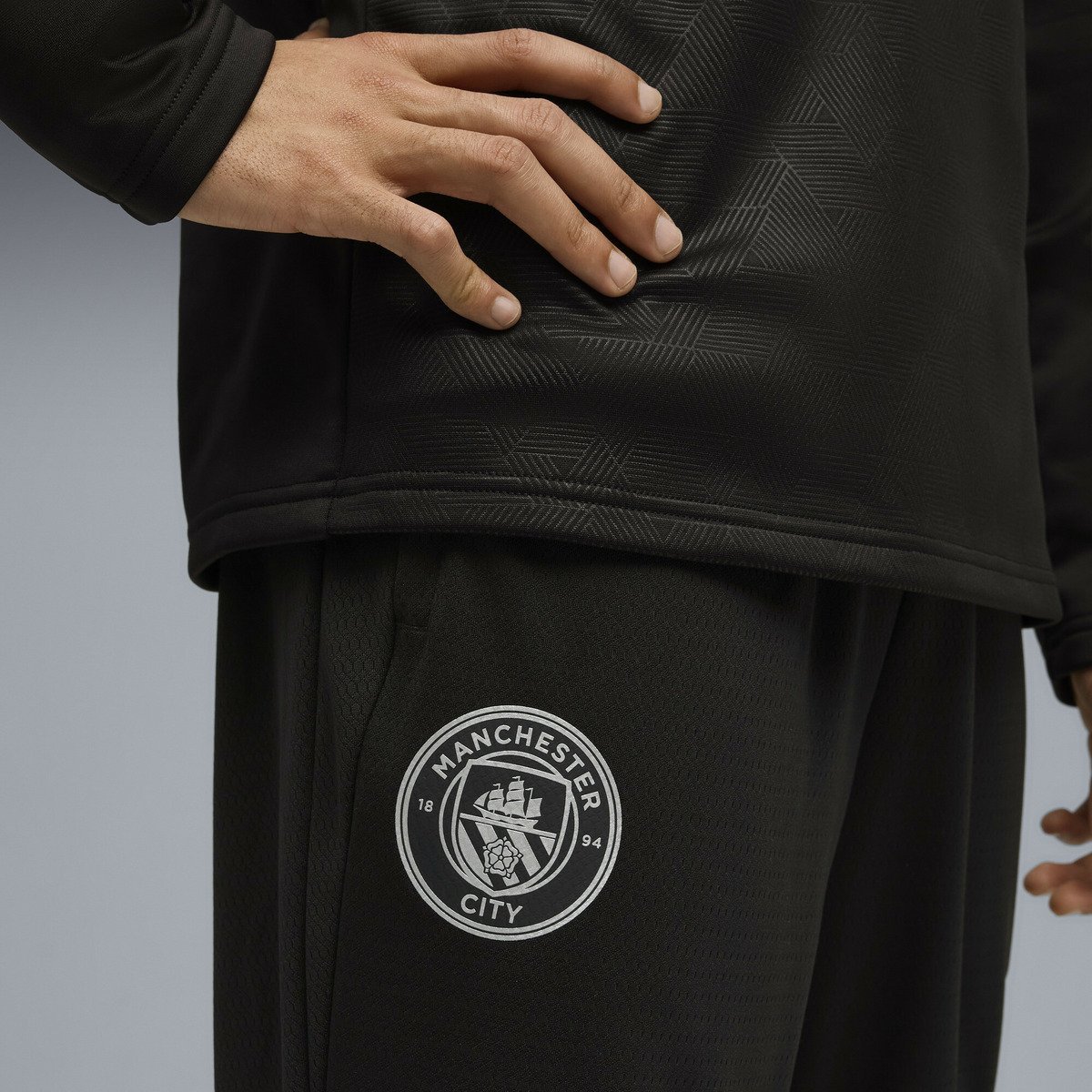 メンズ マンチェスターシティ FC トレーニング Wポケッツ パンツ MCFC Training Pants w/ pock プーマ パンツ ジャージ・スウェットパンツ ブラック