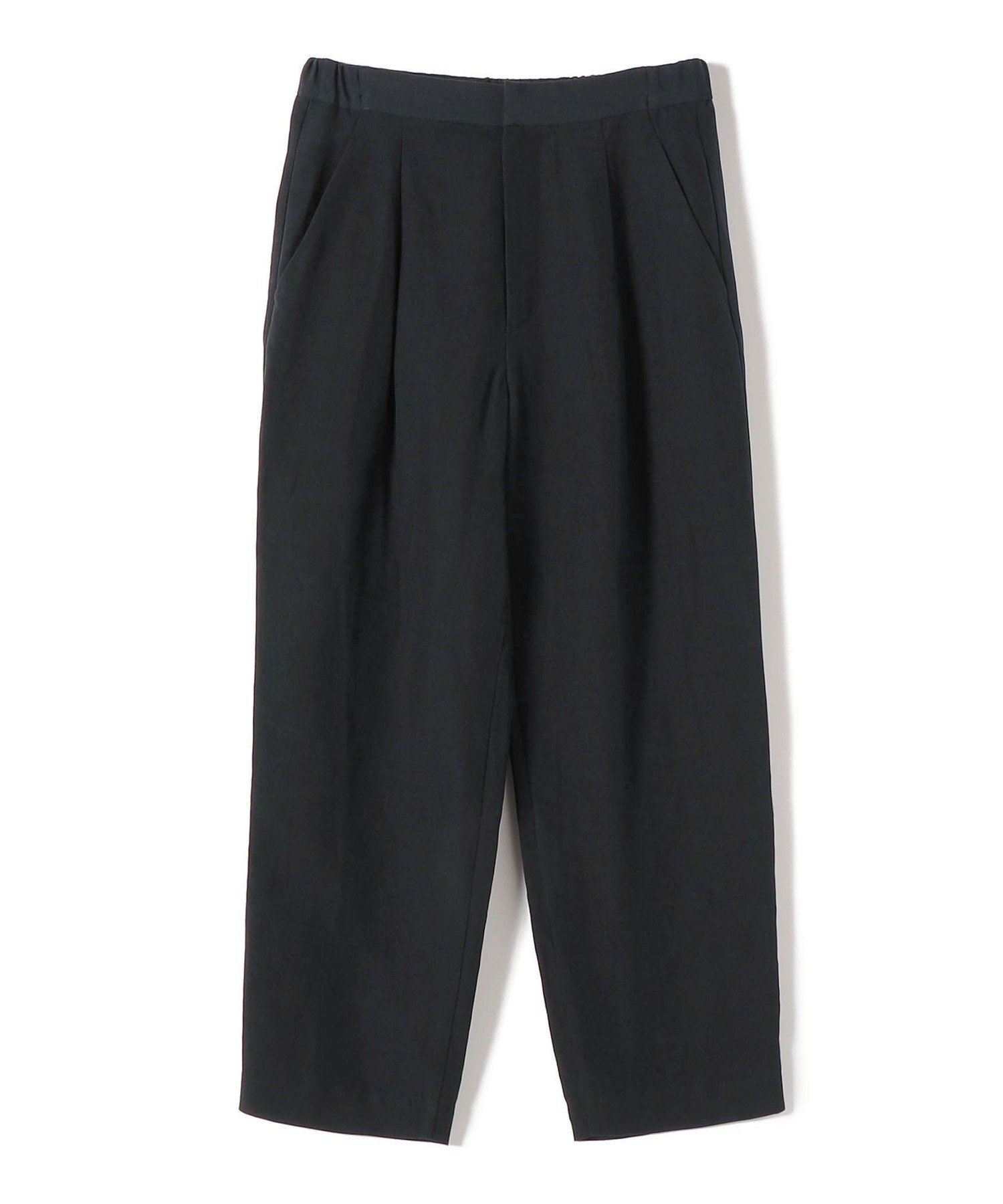 SHIPS WOMEN SHIPS Primary Navy Label:麻混 テーパード パンツ(セットアップ対応) シップス パンツ その他のパンツ ブラウン ベージュ ネイビー【送料無料】