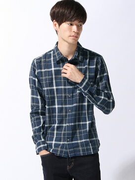 【SALE/50%OFF】ADPOSION (M)【grn】ビエラチェックシャツ テットオム シャツ/ブラウス【RBA_S】【RBA_E】