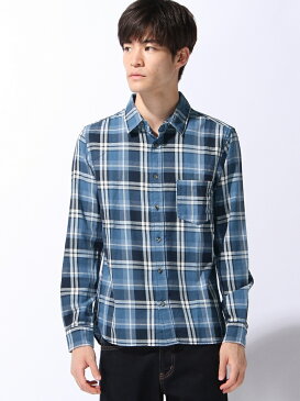 【SALE/50%OFF】ADPOSION (M)【grn】ビエラチェックシャツ テットオム シャツ/ブラウス【RBA_S】【RBA_E】