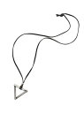 【SALE/90%OFF】F.S.B F.S.B/(U)【g】革ひもトライアングルネックレス NK012 エフエスビー アクセサリー ネックレス ブラック ブラウン