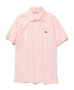 BEAMS MEN LACOSTE / L1212 ビームス メン トップス ポロシャツ ピンク ブラック レッド ブルー【送料無料】