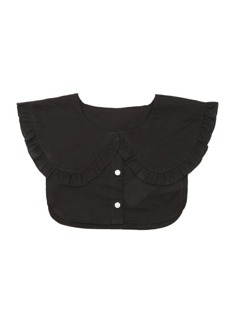 【SALE／50%OFF】Lovetoxic フリルつけ衿 ナルミヤオンライン ファッション雑貨 その他のファッション雑貨 ブラック ホワイトのサムネイル