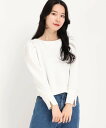 【SALE/50%OFF】STRAWBERRY-FIELDS Tシャツ/カットソー ストロベリーフィールズ トップス カットソー・Tシャツ ホワイト ブラック【送料無料】