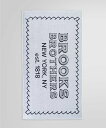 BROOKS BROTHERS トルココットン BBロゴ ビーチタオル ブルックス ブラザーズ ファッション雑貨 ハンカチ・ハンドタオル ネイビー ホワイト【送...