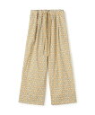 【SALE/50%OFF】BACCA サマーリバティ コットンギャザーパンツ トゥモローランド パンツ その他のパンツ ベージュ【送料無料】
