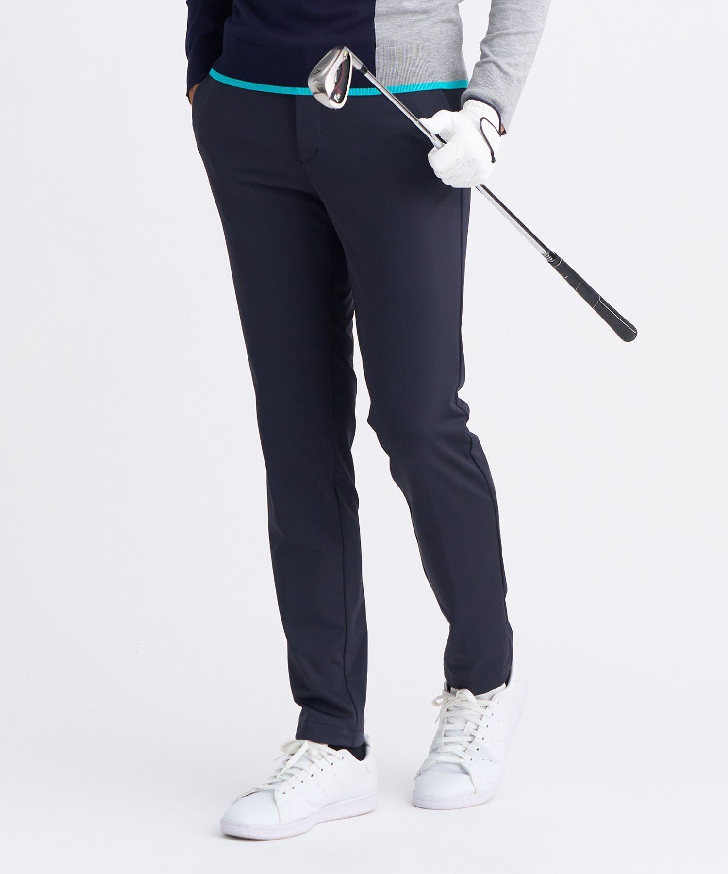 23区GOLF 【MEN】ハイゲージスムースパンツ ストレッチ ニジュウサンクゴルフ パンツ その他のパンツ ..