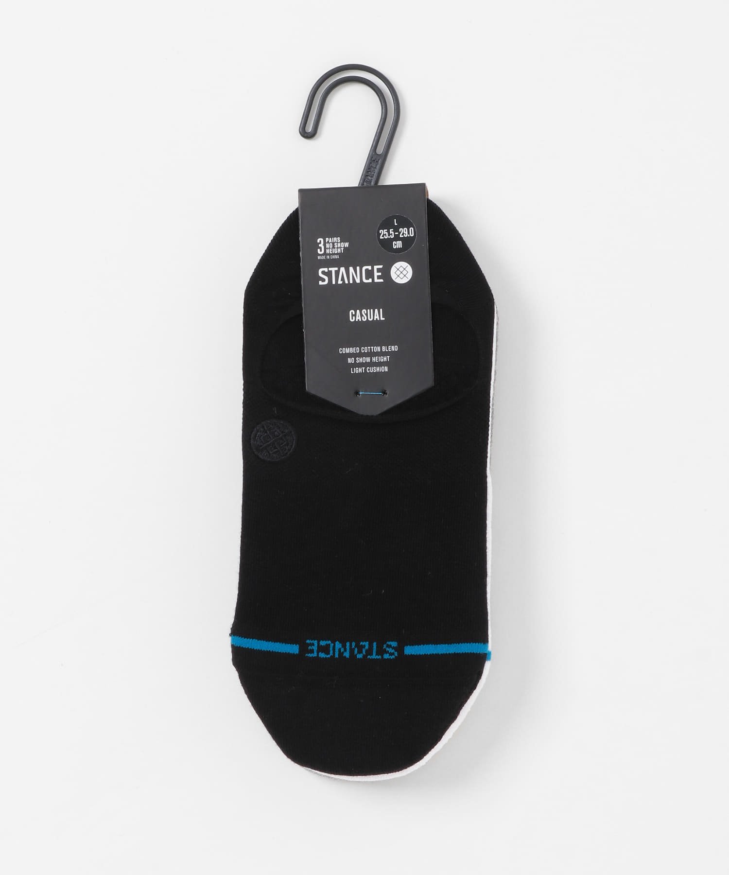 Sonny Label STANCE SOCKS ICON NO SHOW 3 PACK サニーレーベル 靴下・レッグウェア 靴下【送料無料】