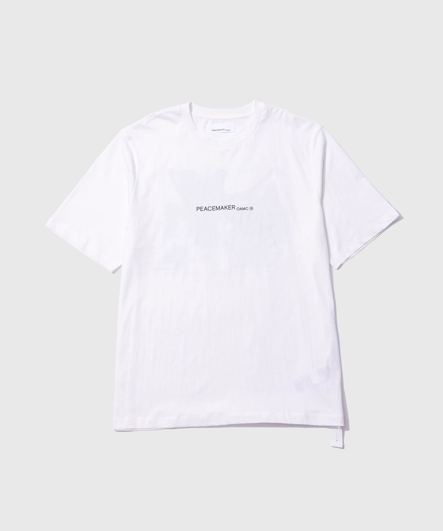ADAM ET ROPE' HOMME OAMC Regular Tee Birds Print アダムエロペ トップス カットソー・Tシャツ ホワイト グレー【送料無料】