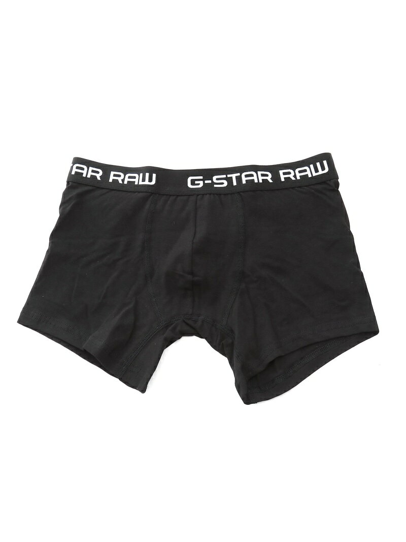 G-Star RAW 【公式ショップ】Classic Trunks 3-Pack/ボクサーパンツ/3枚組 ジースターロゥ インナー・ルームウェア ボクサーパンツ・トランクス ブラック【送料無料】